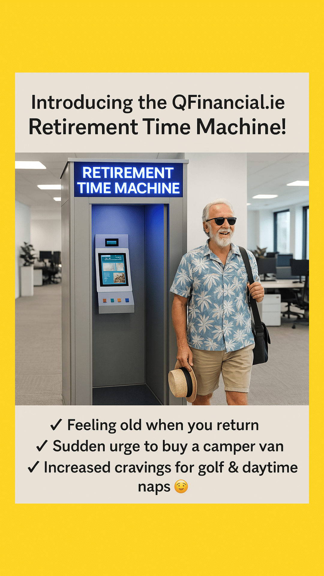 Retirement Time Machine April Fools